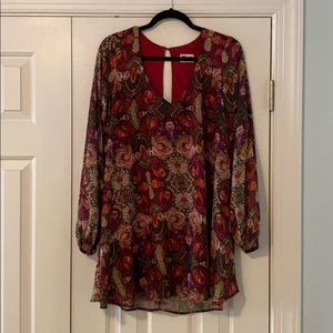 Show Me Your Mumu Printed Mini Tunic Dress